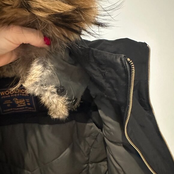 Woolrich women's Parka with real fur - Picture 5 of 16